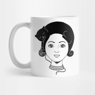 cat woman Mug